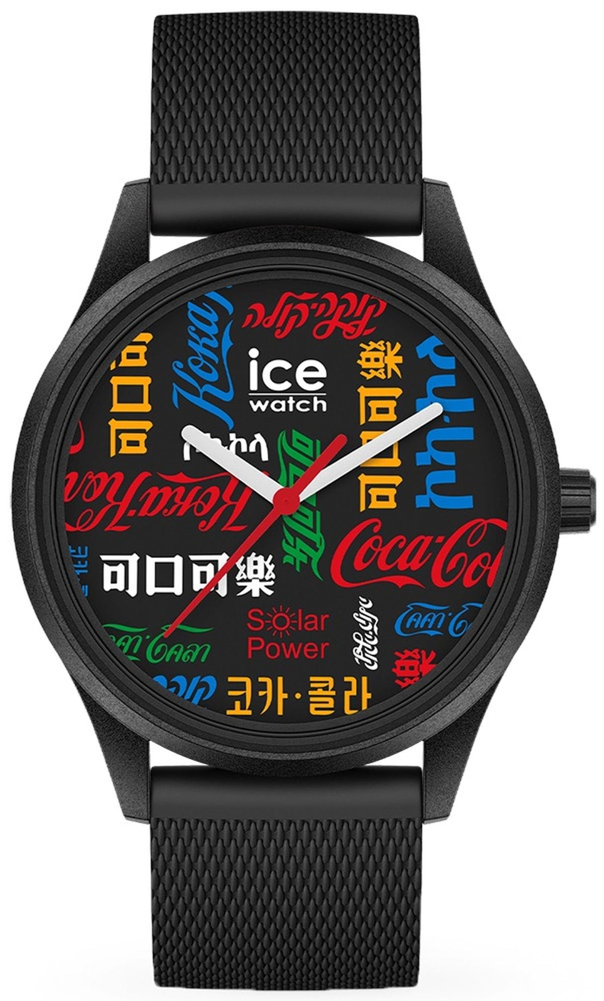 Ice-Watch Armbanduhr Unisex COCA COLA ICE-WATCH Team Black Medium schwarz 019618