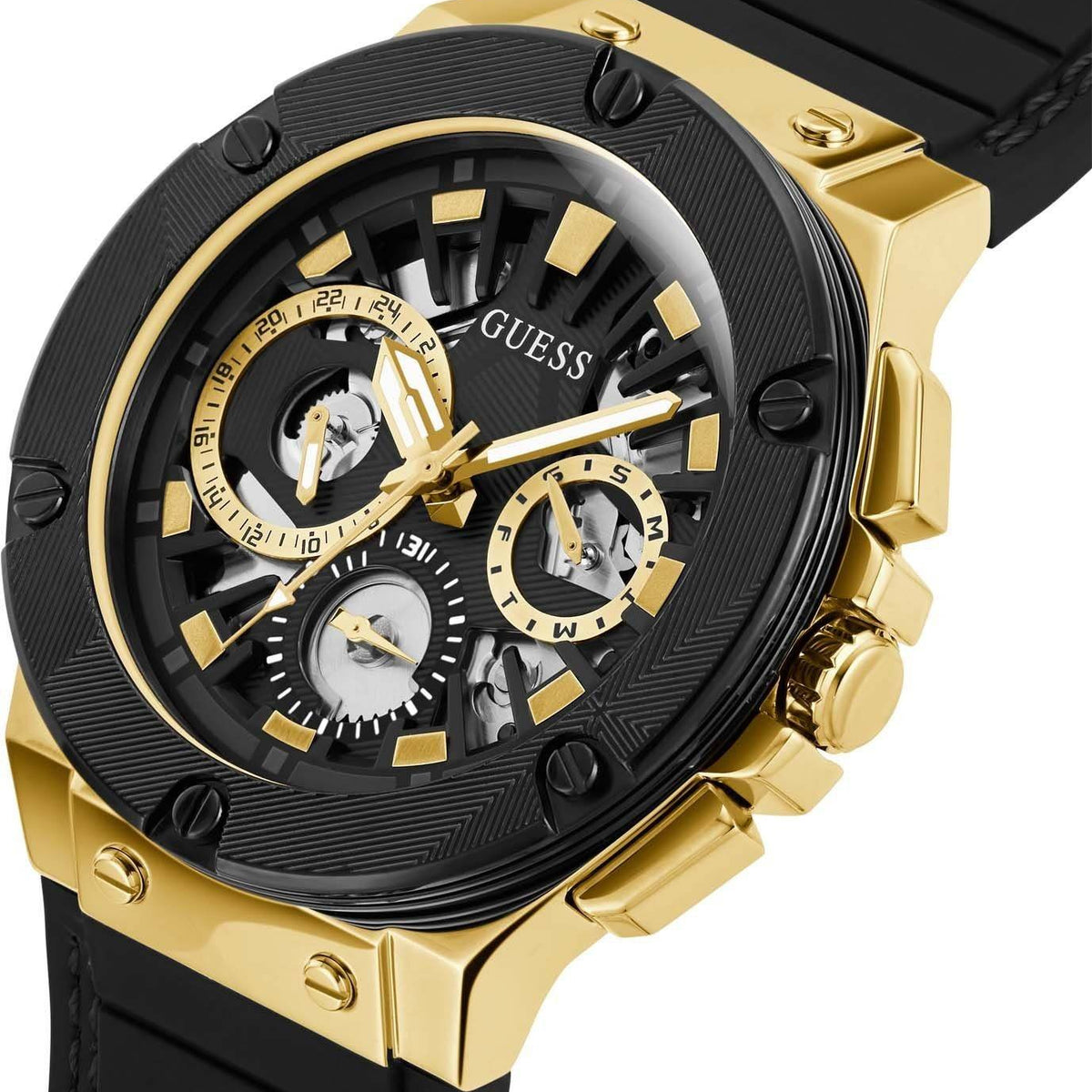Guess Herren Armbanduhr Circuit 44 mm GW0487G5