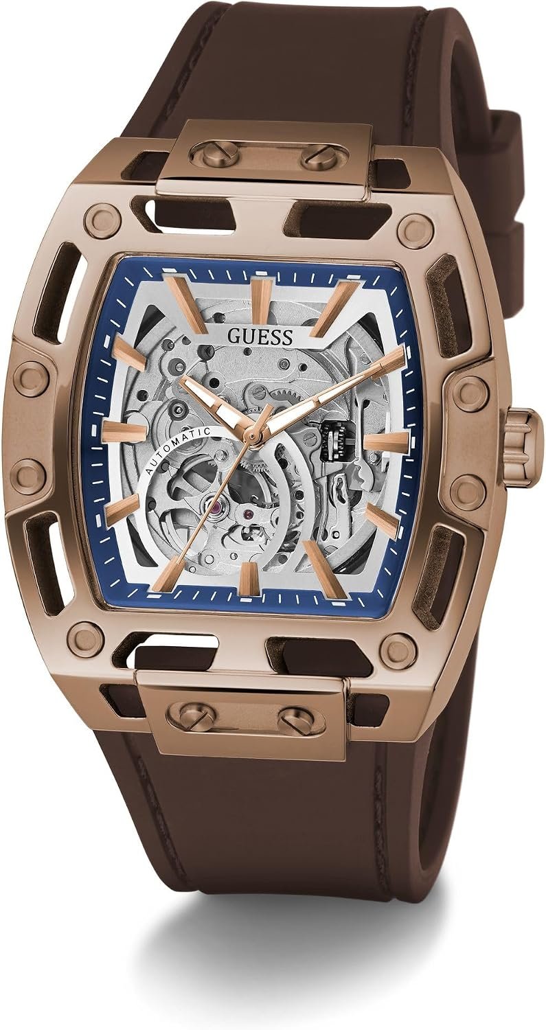 Guess Herrenuhr Phoenix Braun GW0980G3