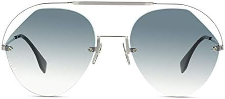 FENDI FF 0326/S 9K Brille, BluEE/GY GREY, 57 Frauen