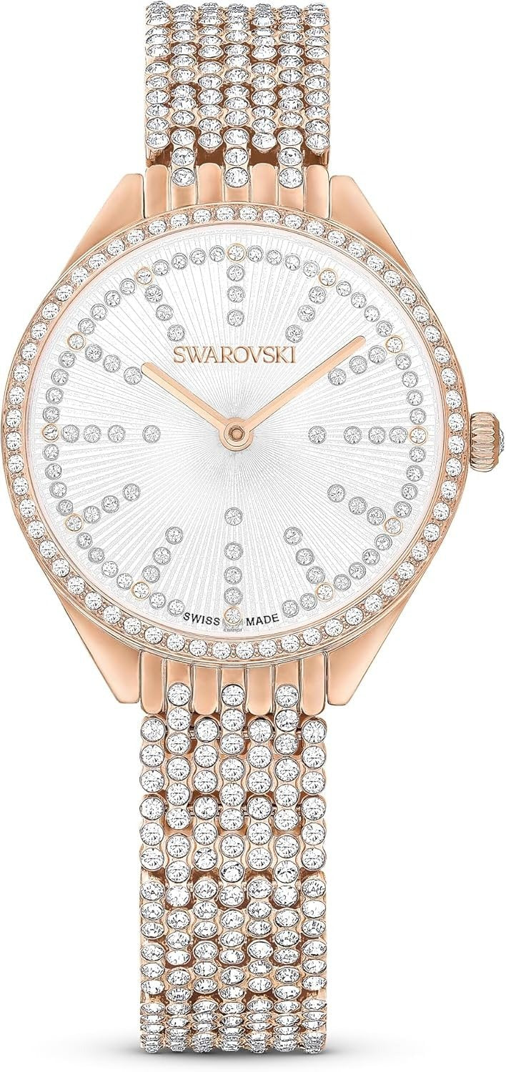 Swarovski Damenuhr Attract Pave rosegold 5610487
