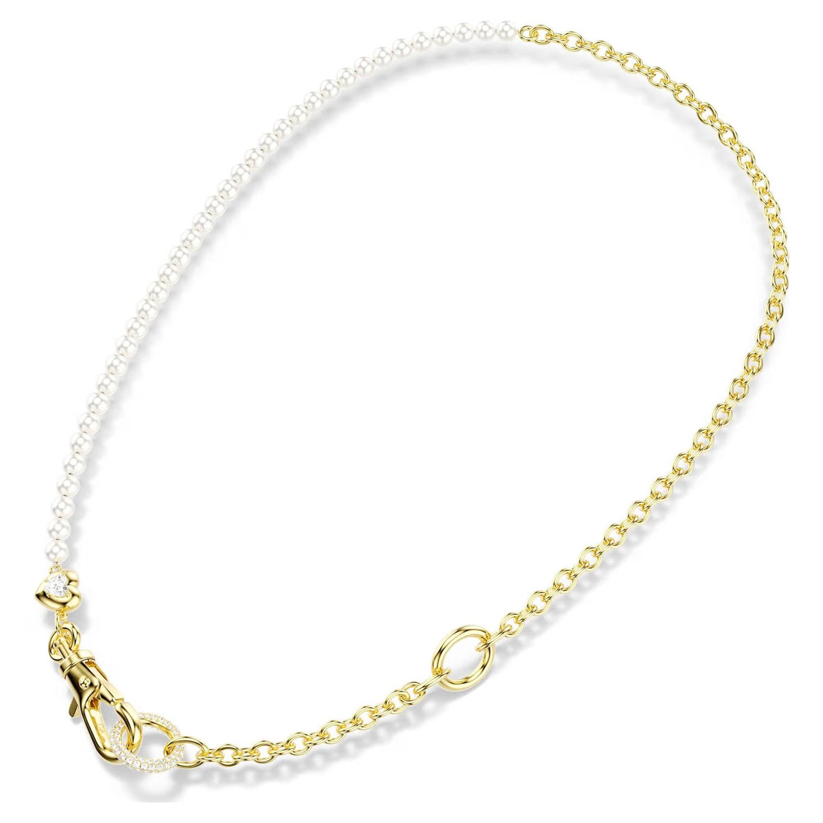 Swarovski Halskette Damen Idyllia Weiß Goldfarben 5742961