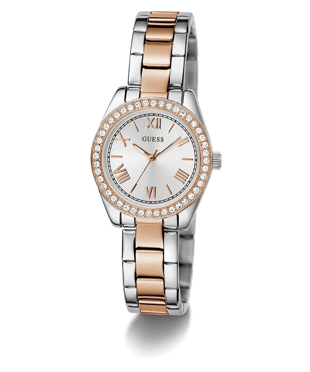 Guess Damen Armbanduhr 2-Tone GD MINI LUNA GW0841L3