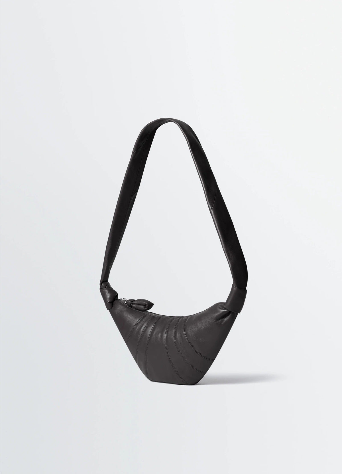 LEMAIRE Schultertasche Kleine Croissant Tasche Dark Chocolate BG0003LL095