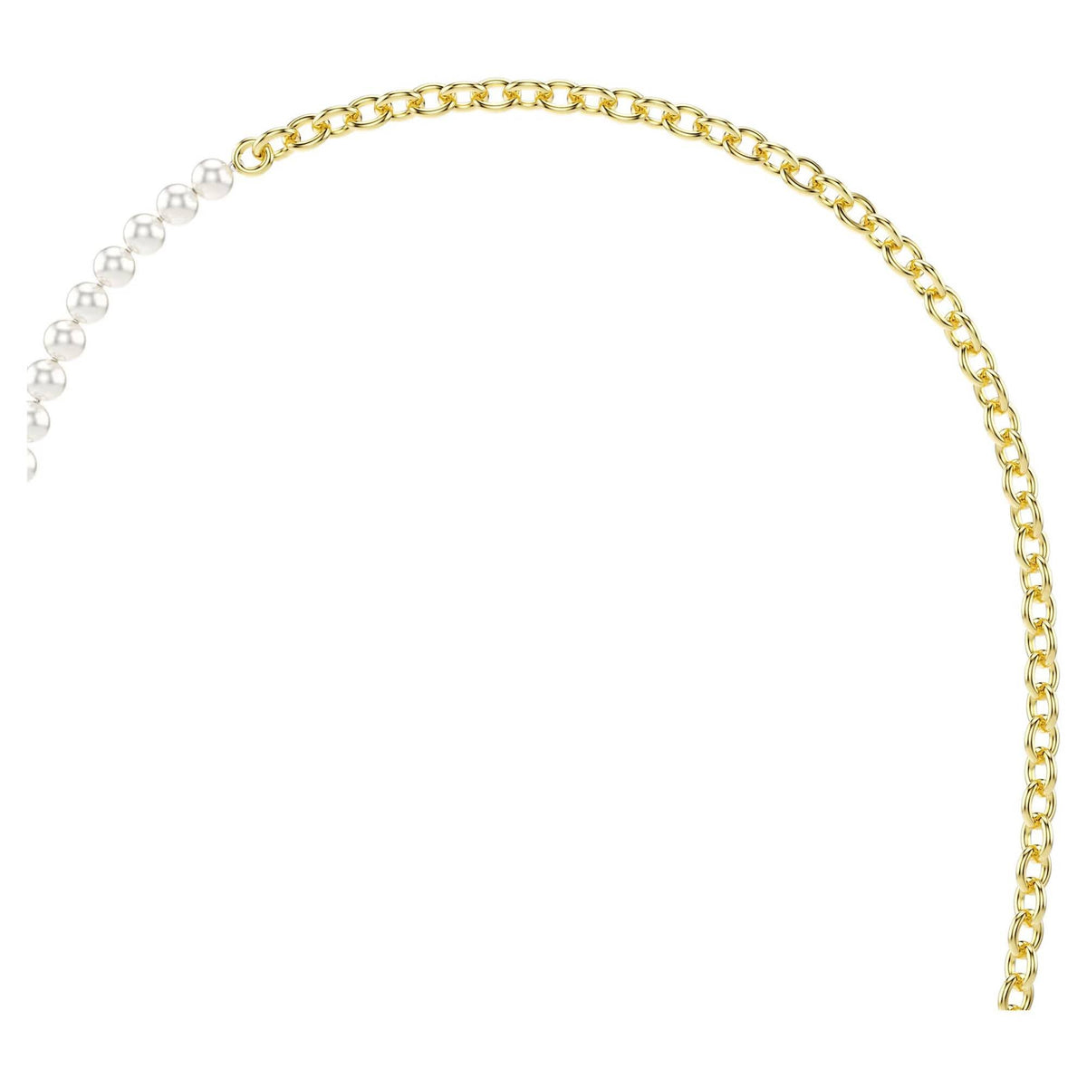 Swarovski Halskette Damen Idyllia Weiß Goldfarben 5742961