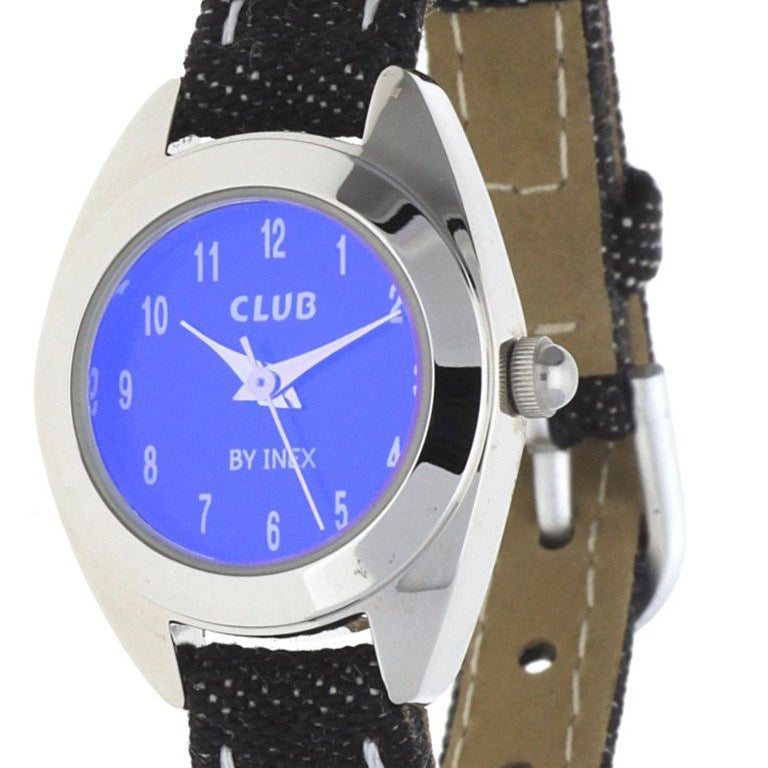Club BY INEX Mädchen Armbanduhr schwarz A6739S8A