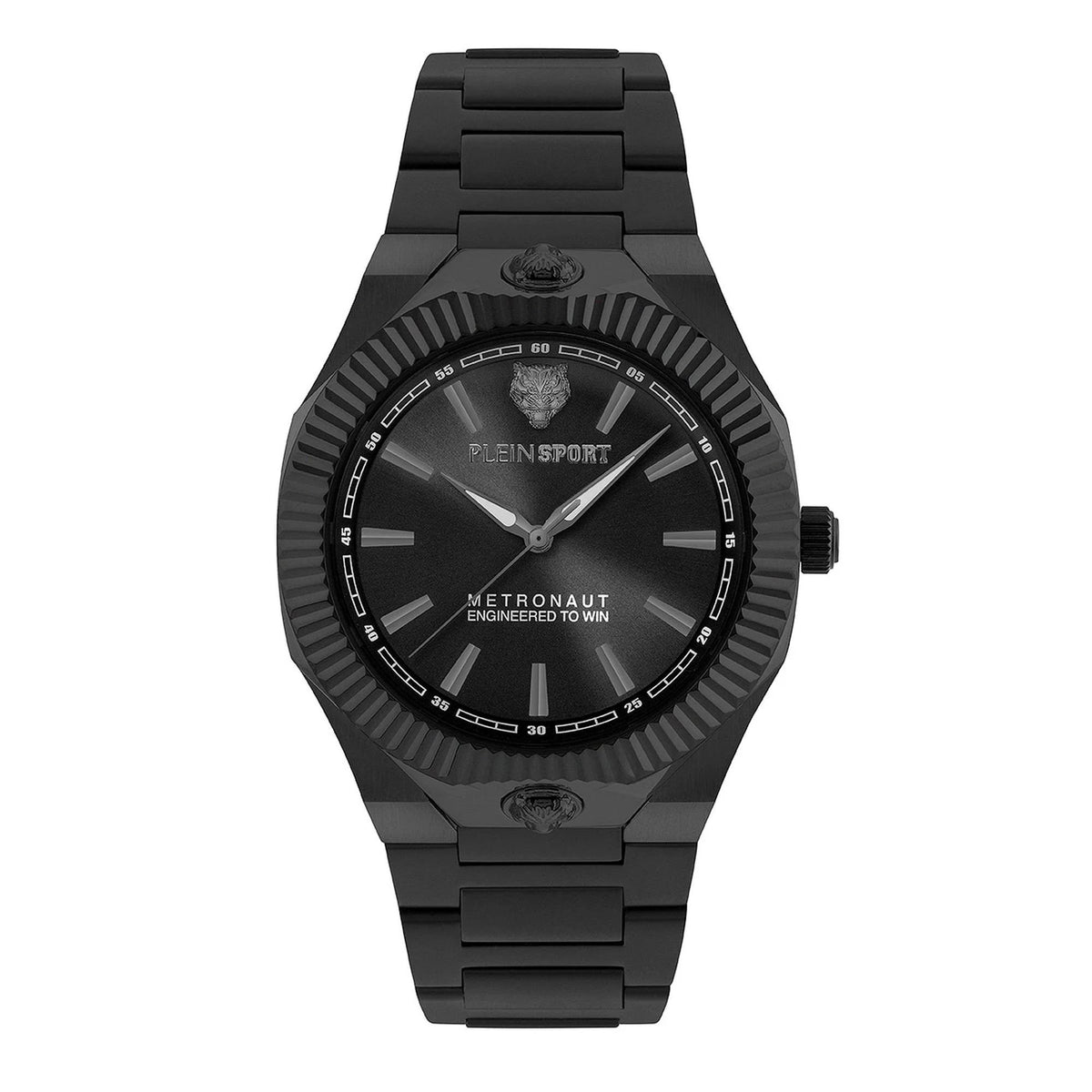Plein Sport Herrenuhr Metronaut PSCGA0825 Schwarz IP 42 mm
