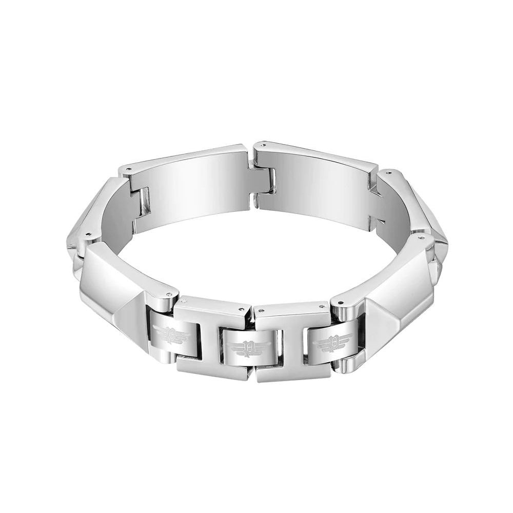 Police Herren Armband Geometric Metal Stahl Schwarz 200mm PEAGB0001419