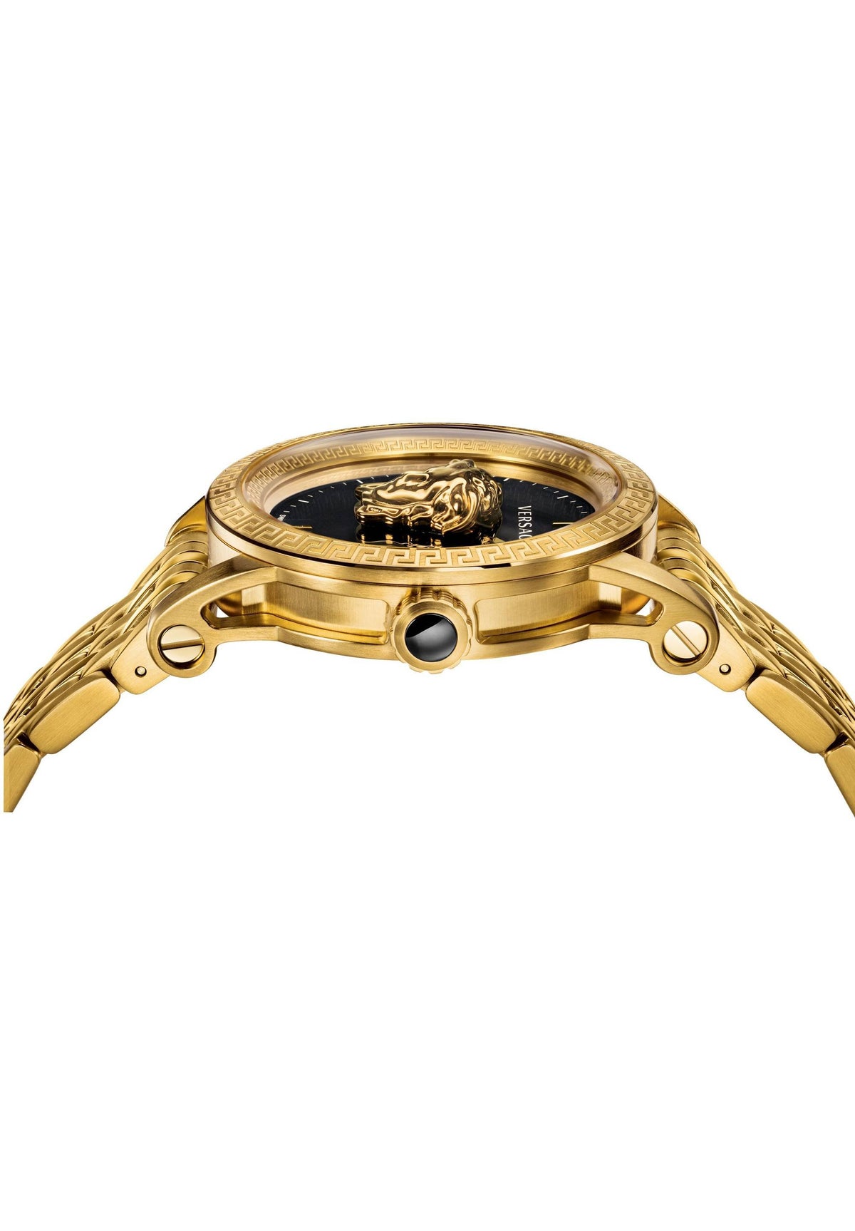 Versace Palazzo Empire Schweizer Herrenuhr Gold Stahl 43mm VERD008 19