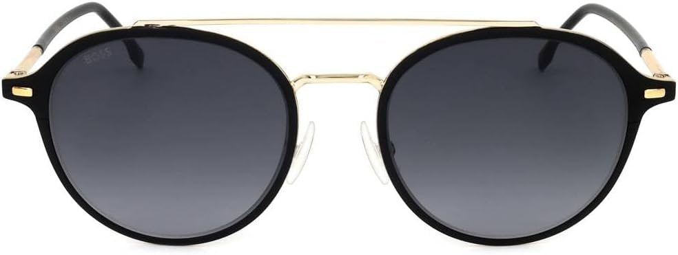HUGO BOSS BOSS 1179/S 0NZ MATTE GOLD BLACK 54/20/145 Herren Sonnenbrillen