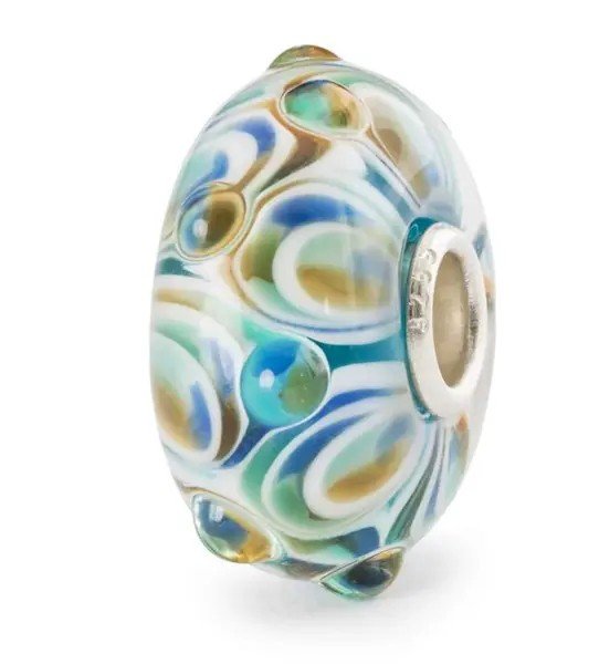 Trollbeads Geheime Quelle Bead Blau TGLBE-20407