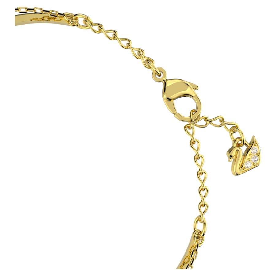 Swarovski Damen Ginger Armband Armreif Grün, Goldlegierungsschicht 5642949