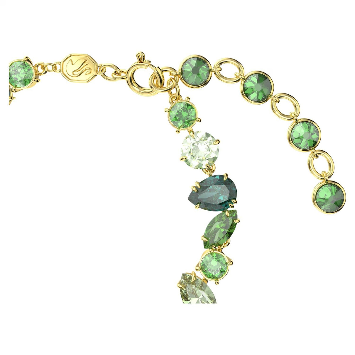 SWAROVSKI Damen Armband Grün GEMA 5652822