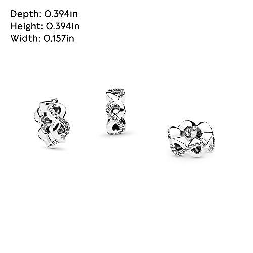 PANDORA Zwischenelement Sterlingsilber 792101CZ