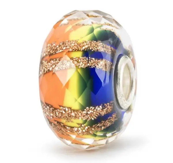 Trollbeads Regenbogen Facette Bead TGLBE-30128
