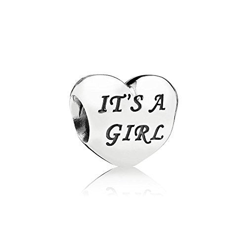 PANDORA Silber Charm Baby Mädchen Girl 791280PCZ