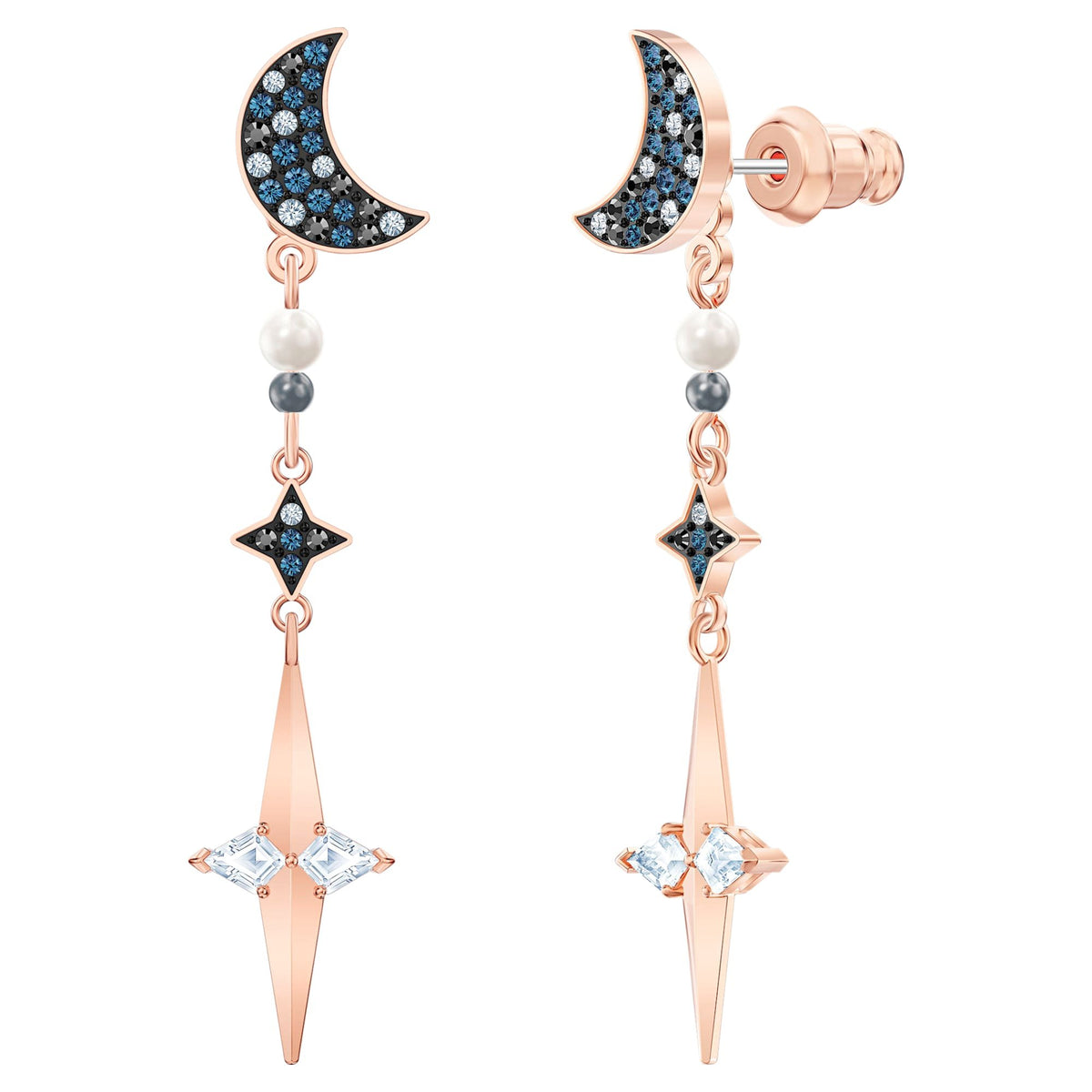 Swarovski Ohrringe Damen Symbolic Mehrfarbig Roségoldfarben 5489533