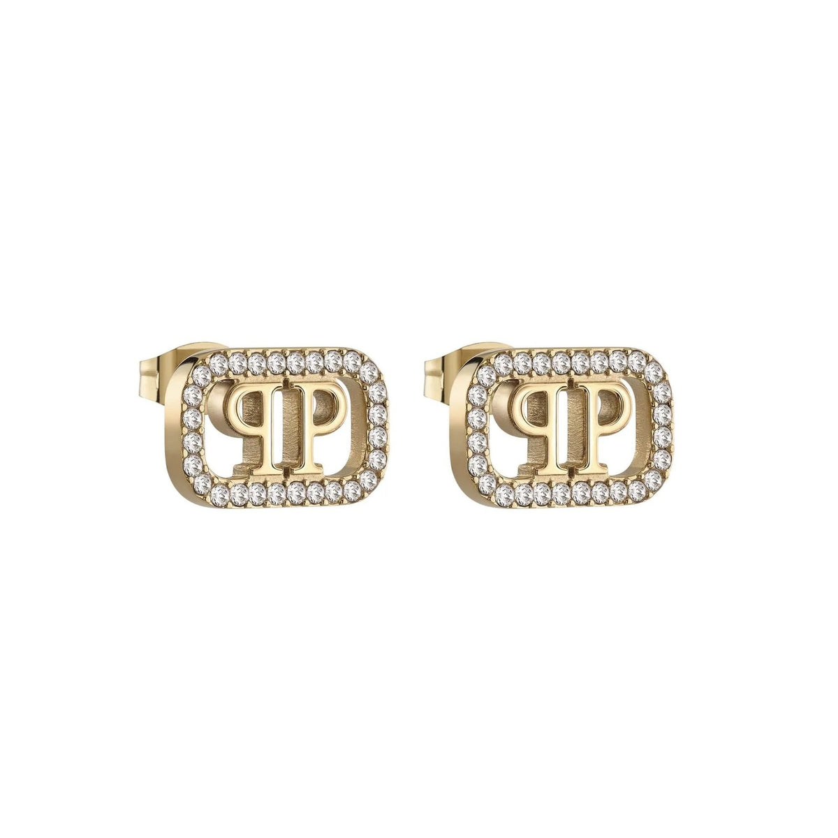 Philipp Plein Damen Ohrringe PLEIN LETTERING Gold PJ1AA26EU