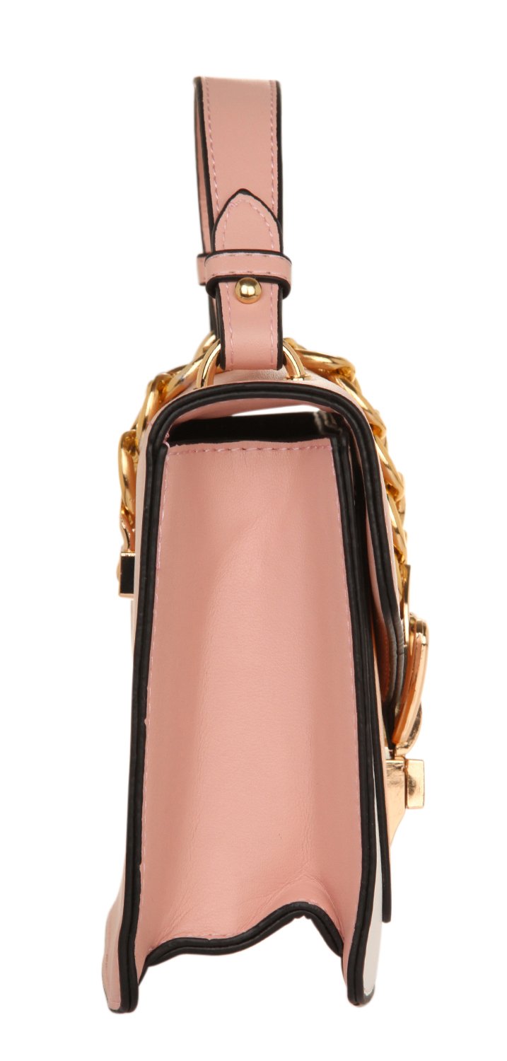 House of Louisa Damen Umhängetasche rosa/braun LOU1002-RS