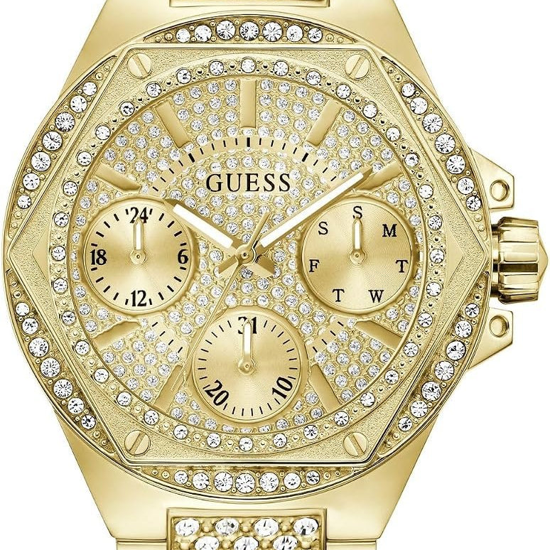 Guess Armbanduhr Damen Envy Analog Gold GW0878L2