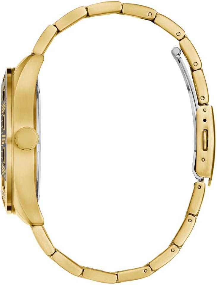 Guess Multifunktionsuhr Herren Letterman Analog Gold GW0904G2