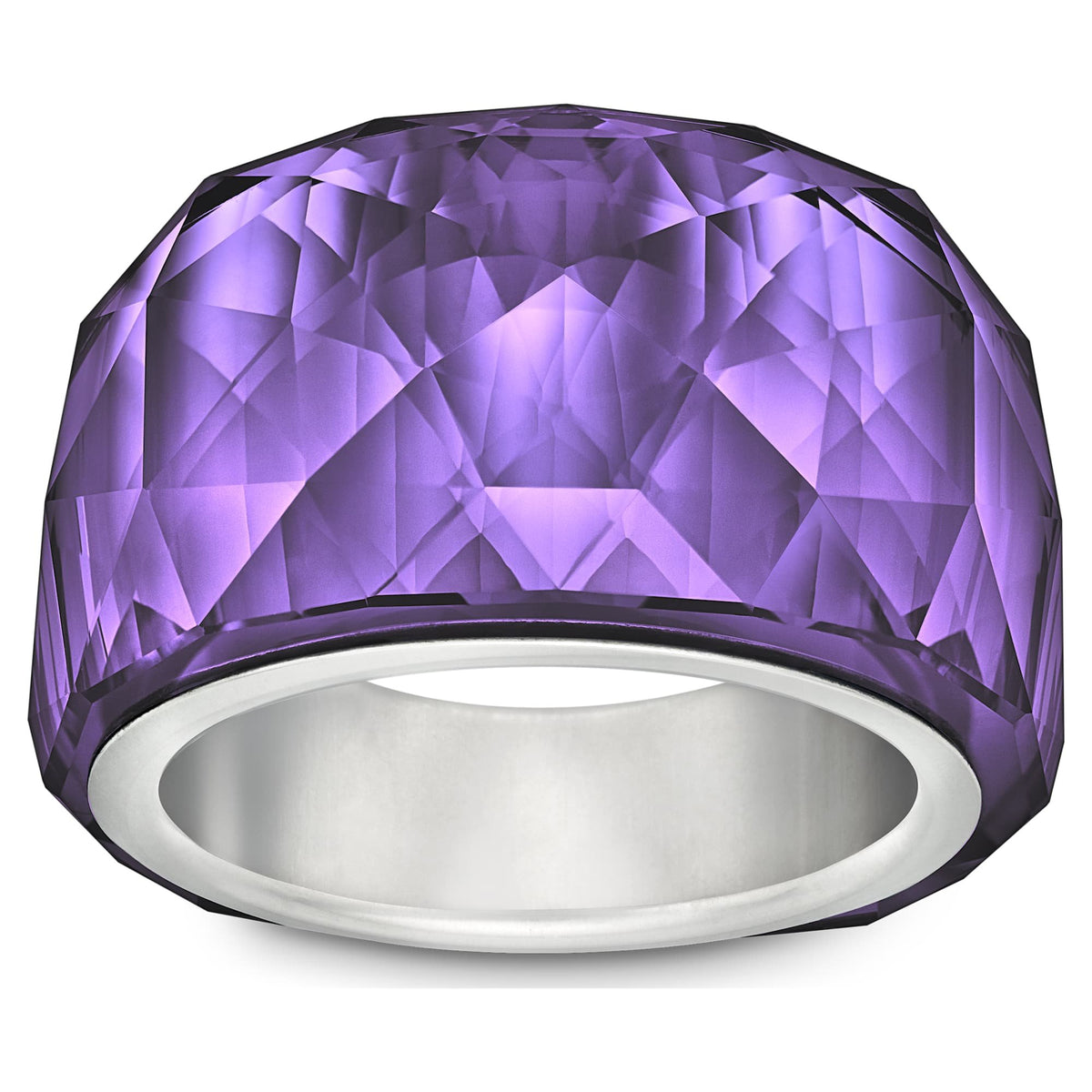Swarovski Ring Damen Nirvana Silberfarben Lila 5012904