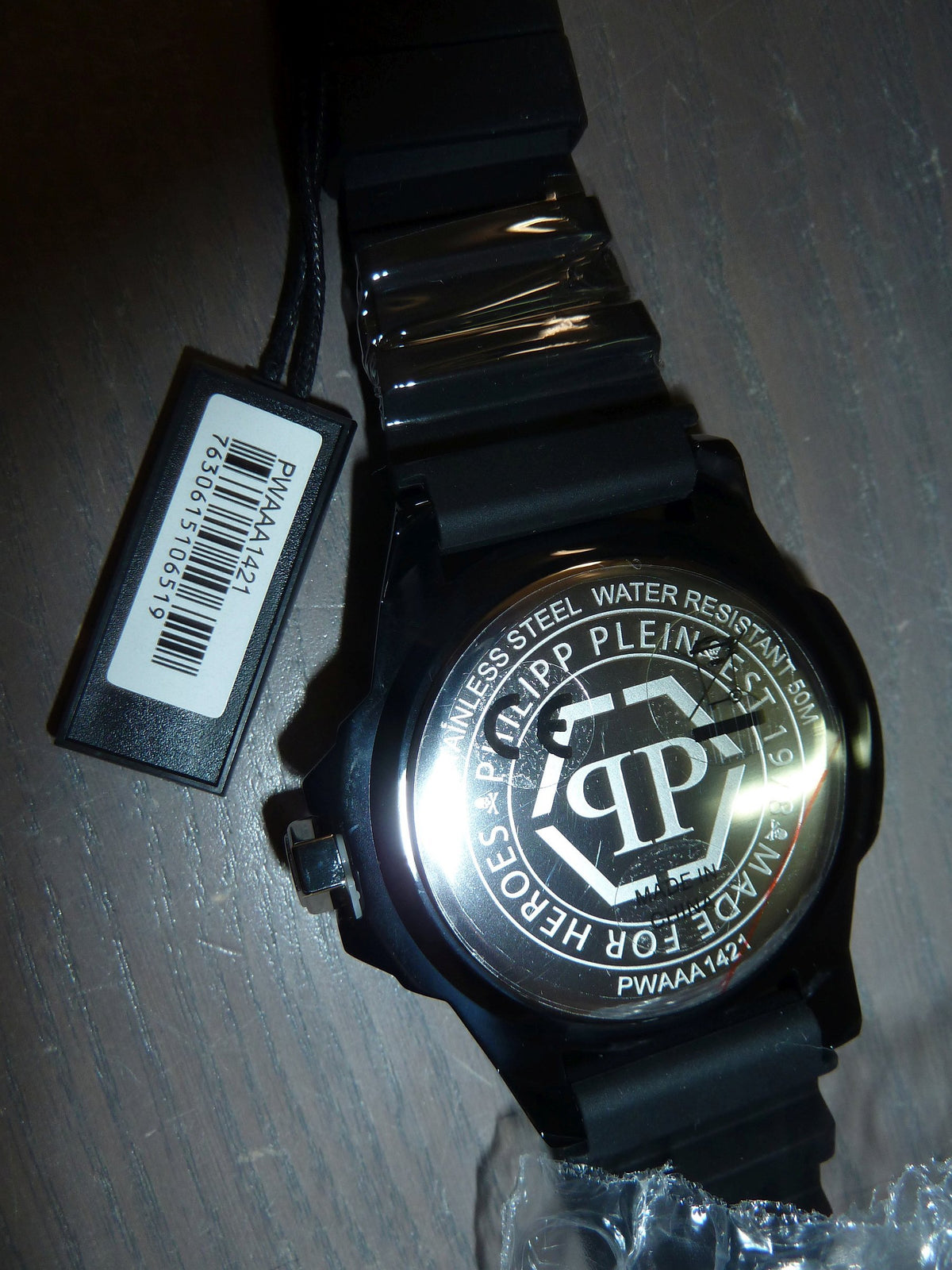 Philipp Plein Herrenuhr The $kull Titan Crystal Schwarz