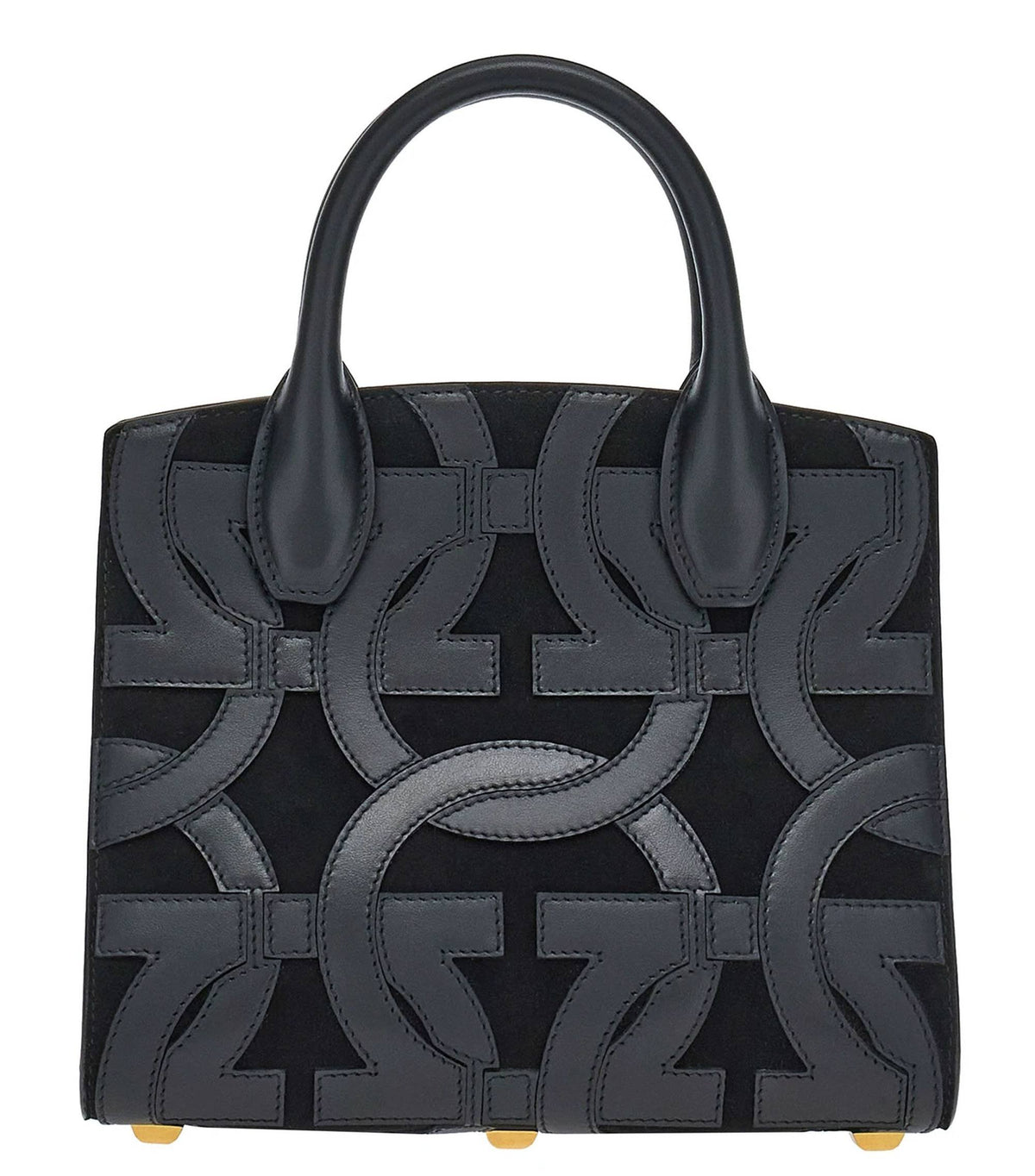 Salvatore Ferragamo Handtasche Damen Gancini Schwarz 214297 759405