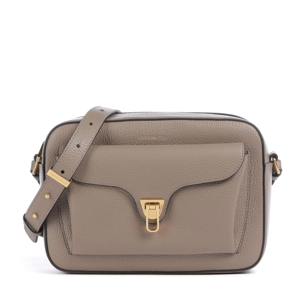 Coccinelle Damen Umhängetasche Beat Soft Small Warm Taupe E1MF6550401 N59