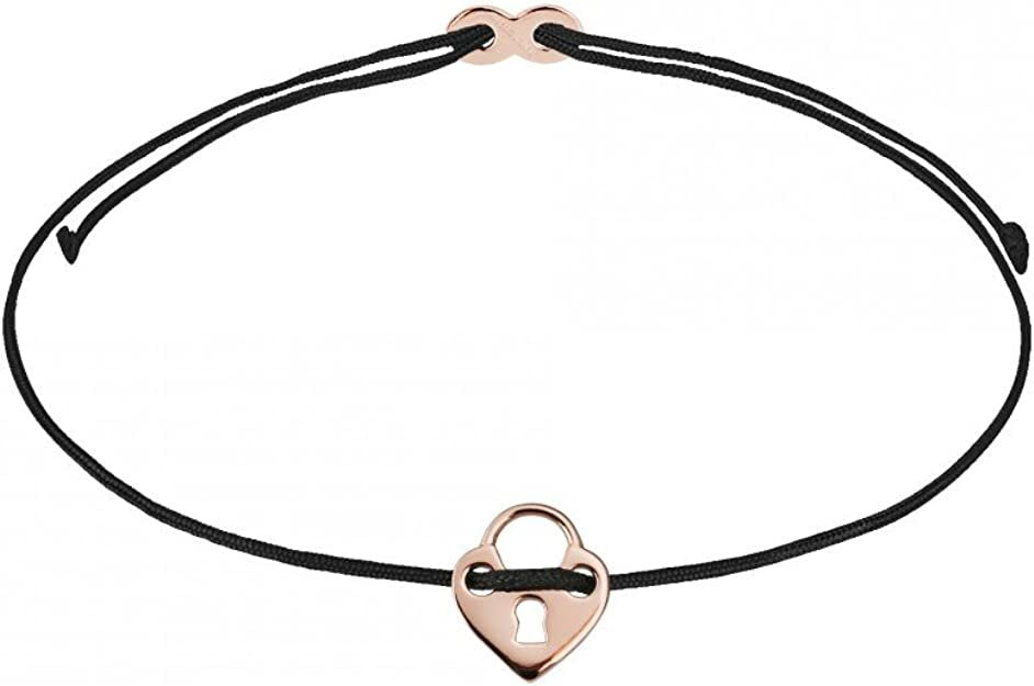 Xenox Damen Armband Crazy Daisy mit Herzschloss Charm Rosegold XS1680R