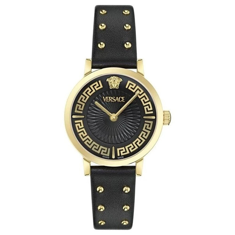 Versace Damenuhr Greca Fortuna Schwarz/Gold VE0A00225