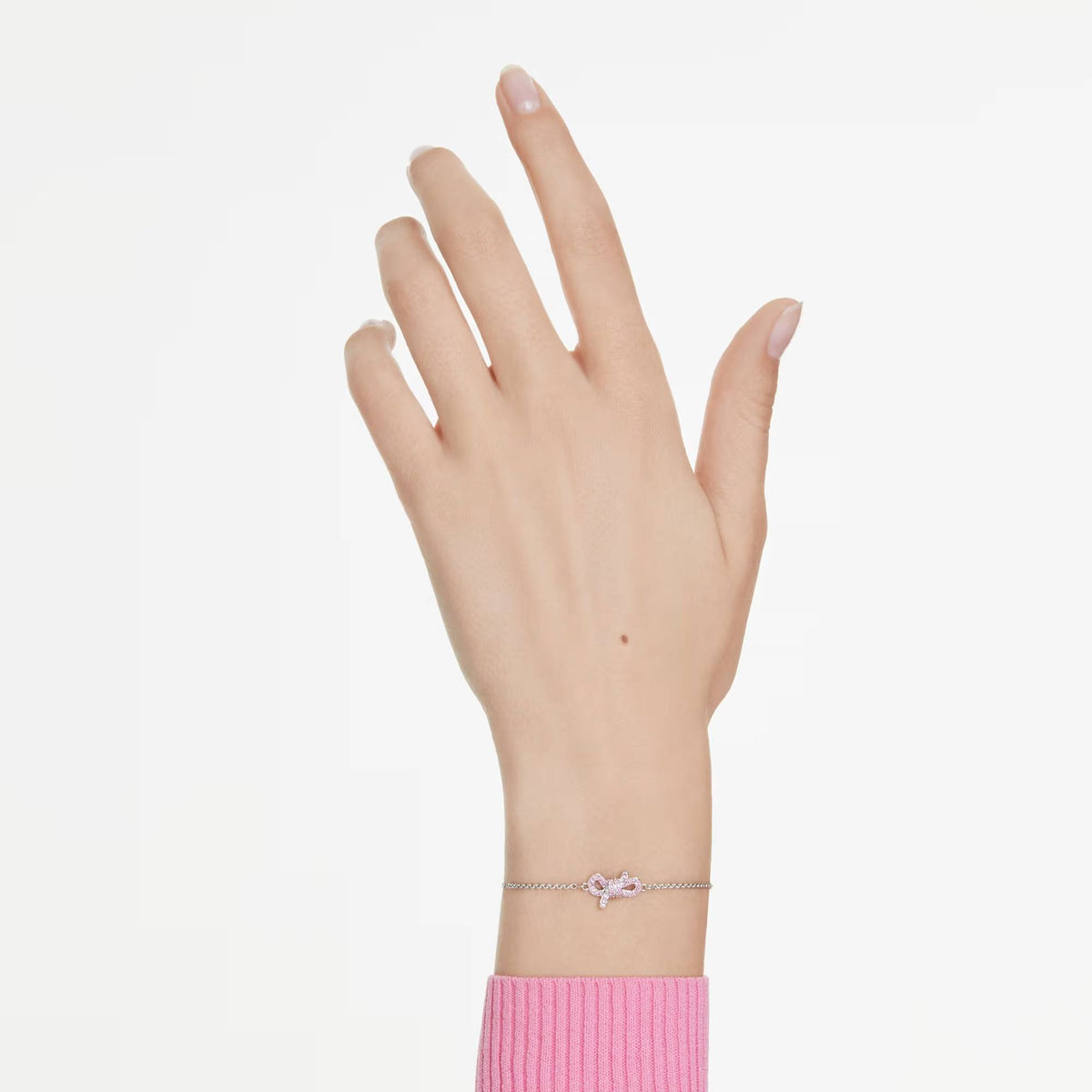 SWAROVSKI Armband Damen Lifelong Bow Schleife Pink Rhodiniert 5723553