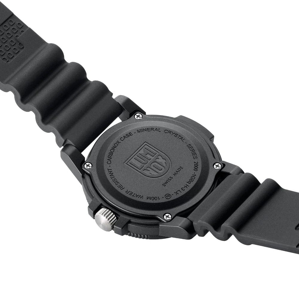 Luminox Herren Armbanduhr Sea Bass Carbonox Schwarz/Blau X2.2003