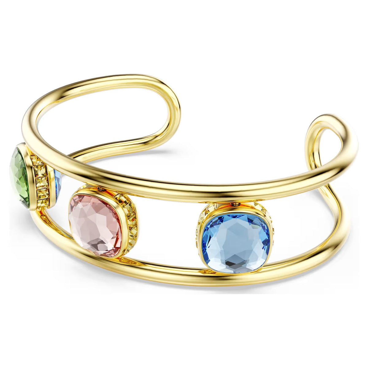 Swarovski Armband Damen Chroma cuff multicolor gold S 5721649
