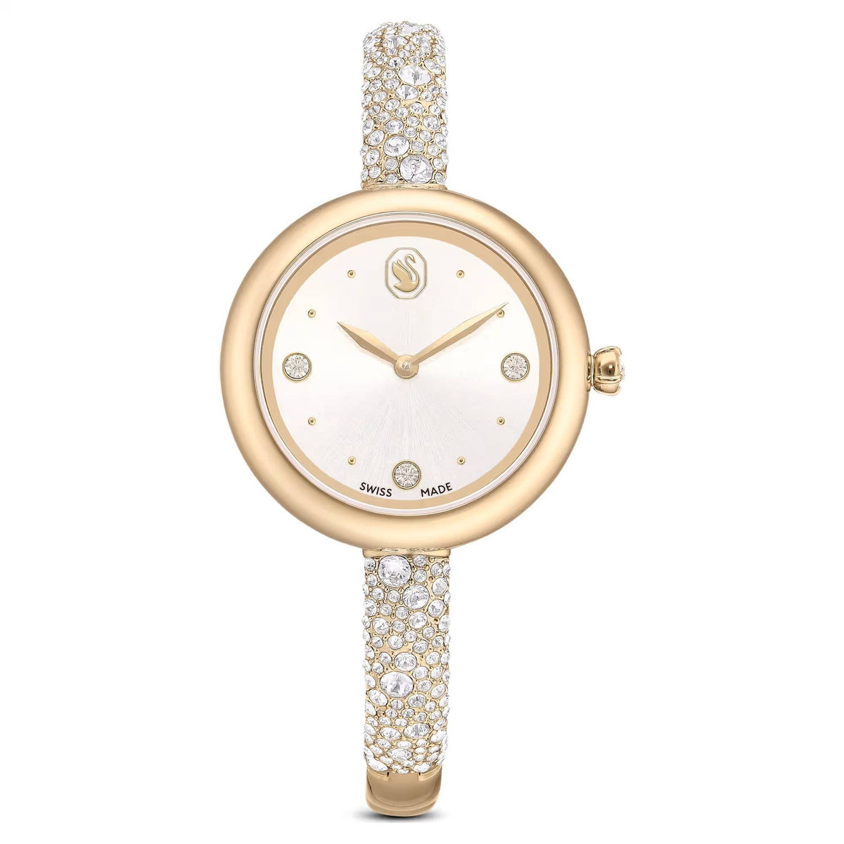 Swarovski Armbanduhr Damen Sublima Gold Weiß 5734635