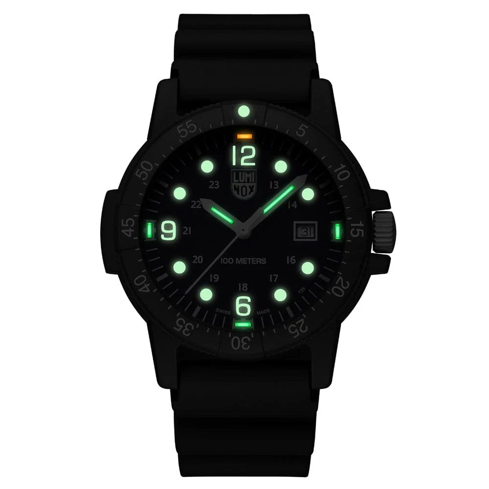 Luminox Herren Armbanduhr Sea Bass Carbonox Schwarz/Blau X2.2003