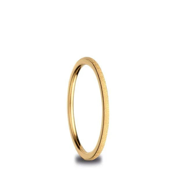 Bering Damen Innenring Ultra-Schmal Arctic Symphony Größe 65 Gold 561-29-90