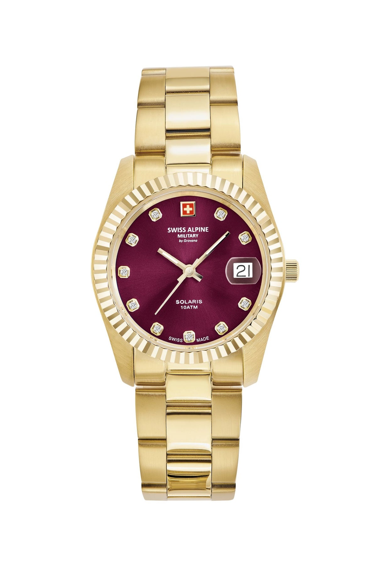 Swiss Alpine Military by Grovana 7716.1116 Solaris Ladies Ronda 515 H34 mm