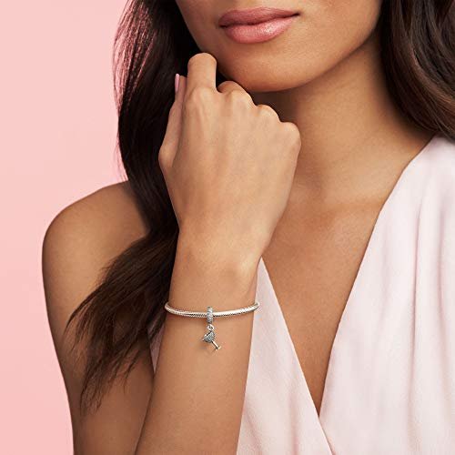 PANDORA Damen-Bead Ladies Cocktail-Night 925 Silber Zirkonia weiß - 791535CZ