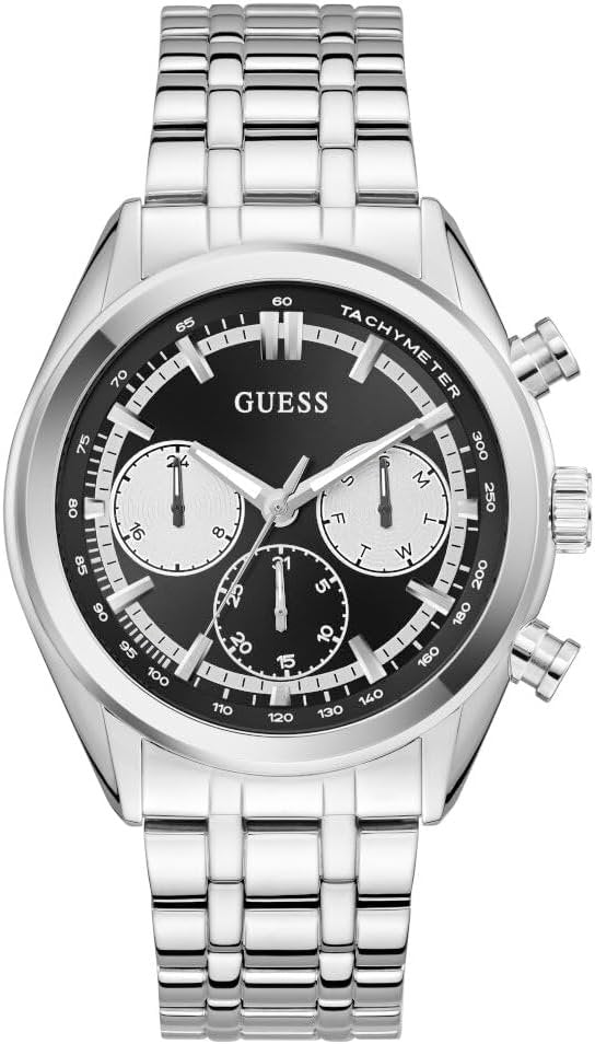 Guess Multifunktionsuhr Herren Dawson Silber GW0971G1