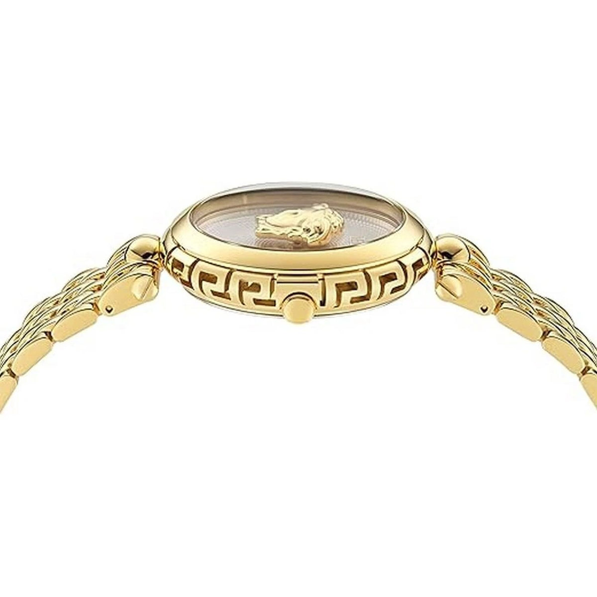 Versace Armbanduhr Damen Weiß Gold VE9D00524