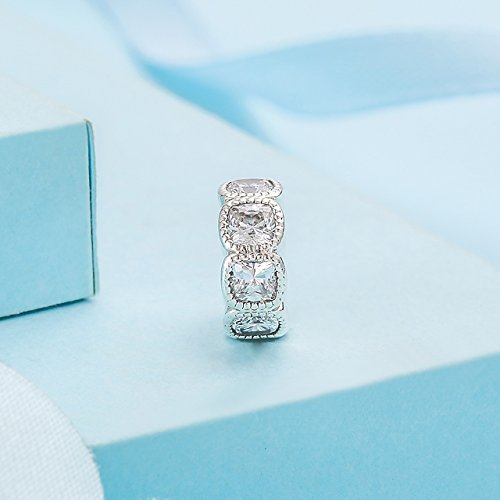 PANDORA Damen-Charm 925 Silber Zirkonia weiß - 792027CZ