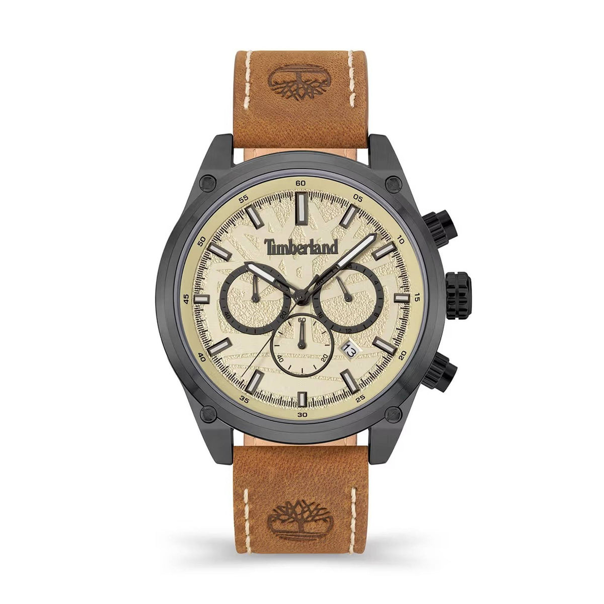 Timberland Chronograph Herren Cherryfield-Z Grau Braun Beige TDWGC9000803