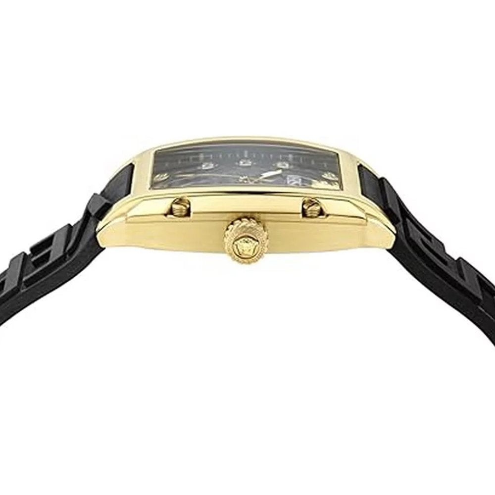 Versace Damenuhr Dominus Lady Schwarz/Gold VE8K00324