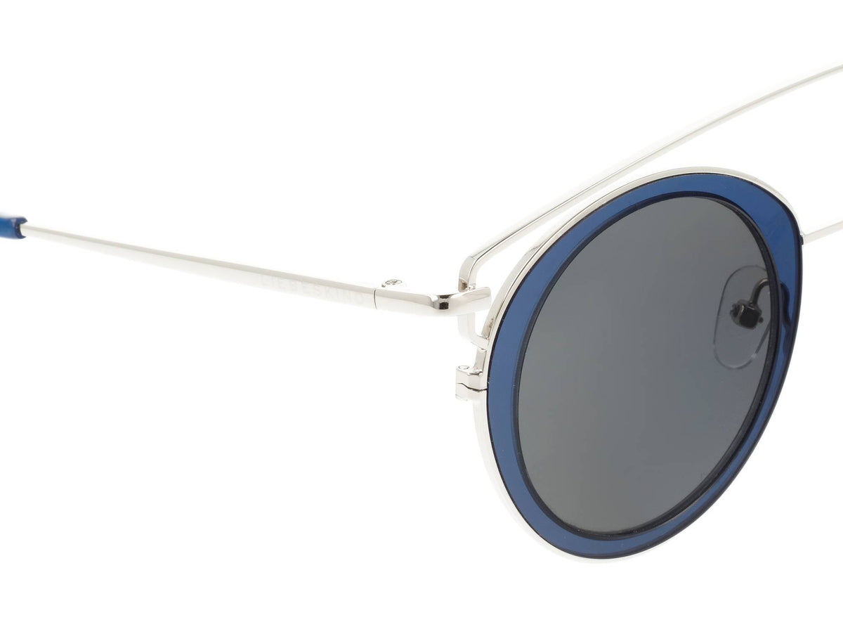 Liebeskind Damen Sonnenbrille silber/blau 46-24-140 10251-00240