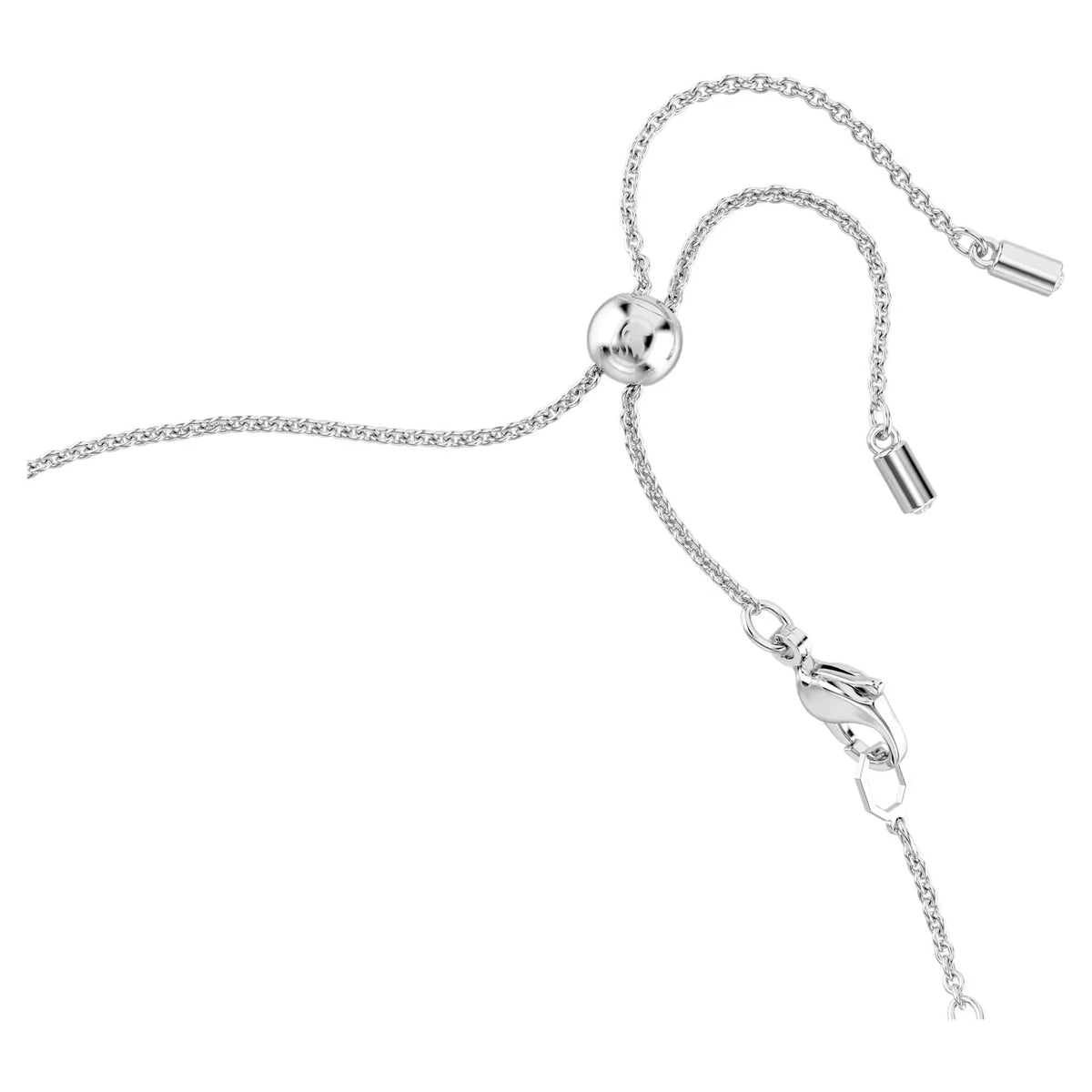 Swarovski Halskette Damen Matrix Tennis Choker Weiß rhodiniert 5685755
