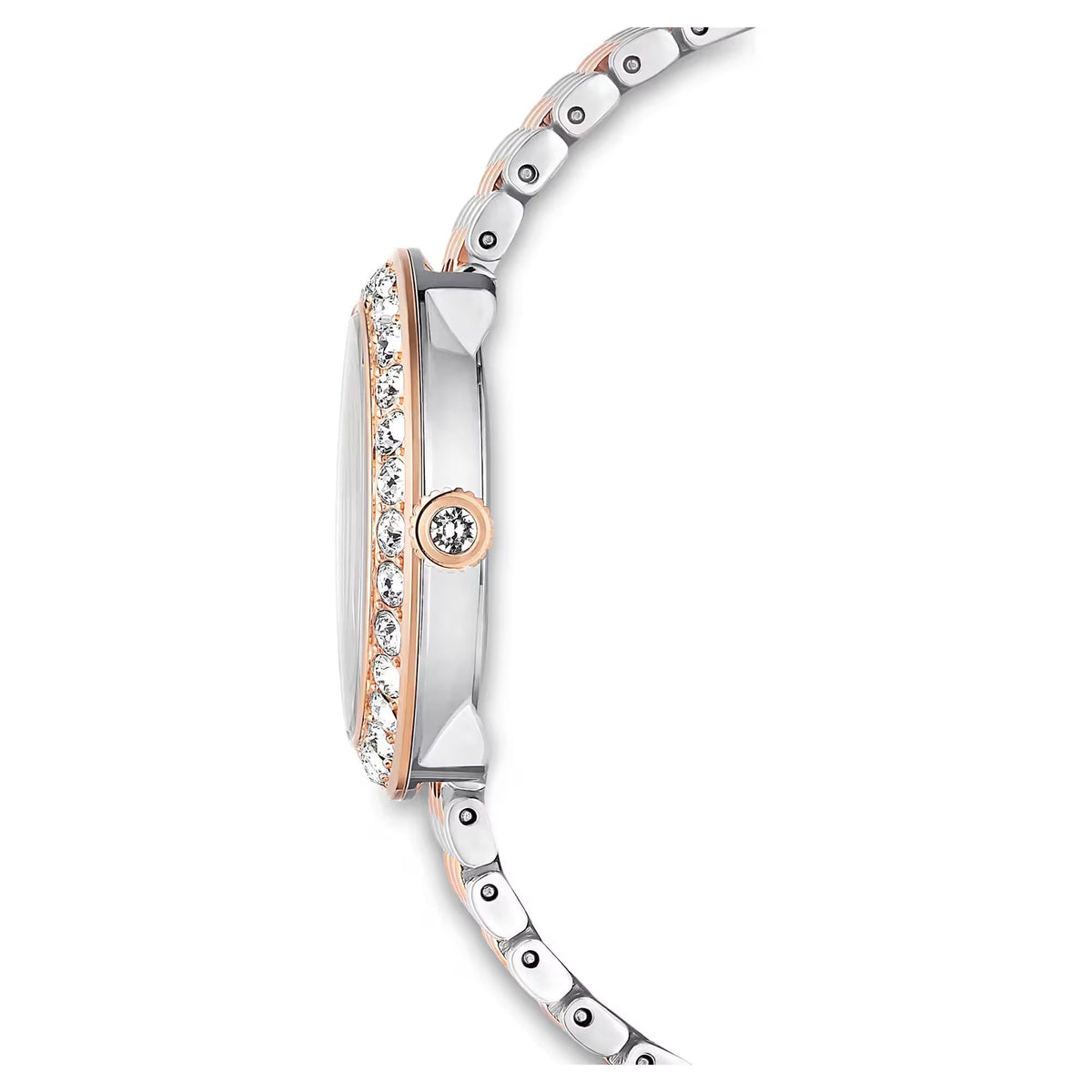 Swarovski Armbanduhr Damen Matrix tennis 7-link rosé bicolor 5672971