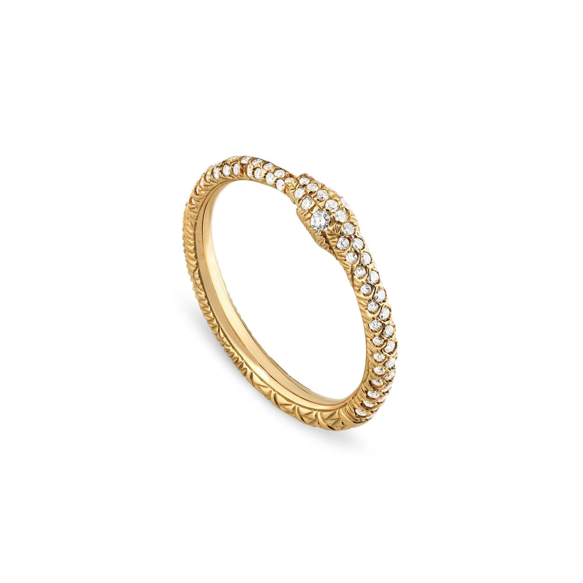 Gucci Schmuck Ring Unisex Ouroboros Gelbgold YBC526576001