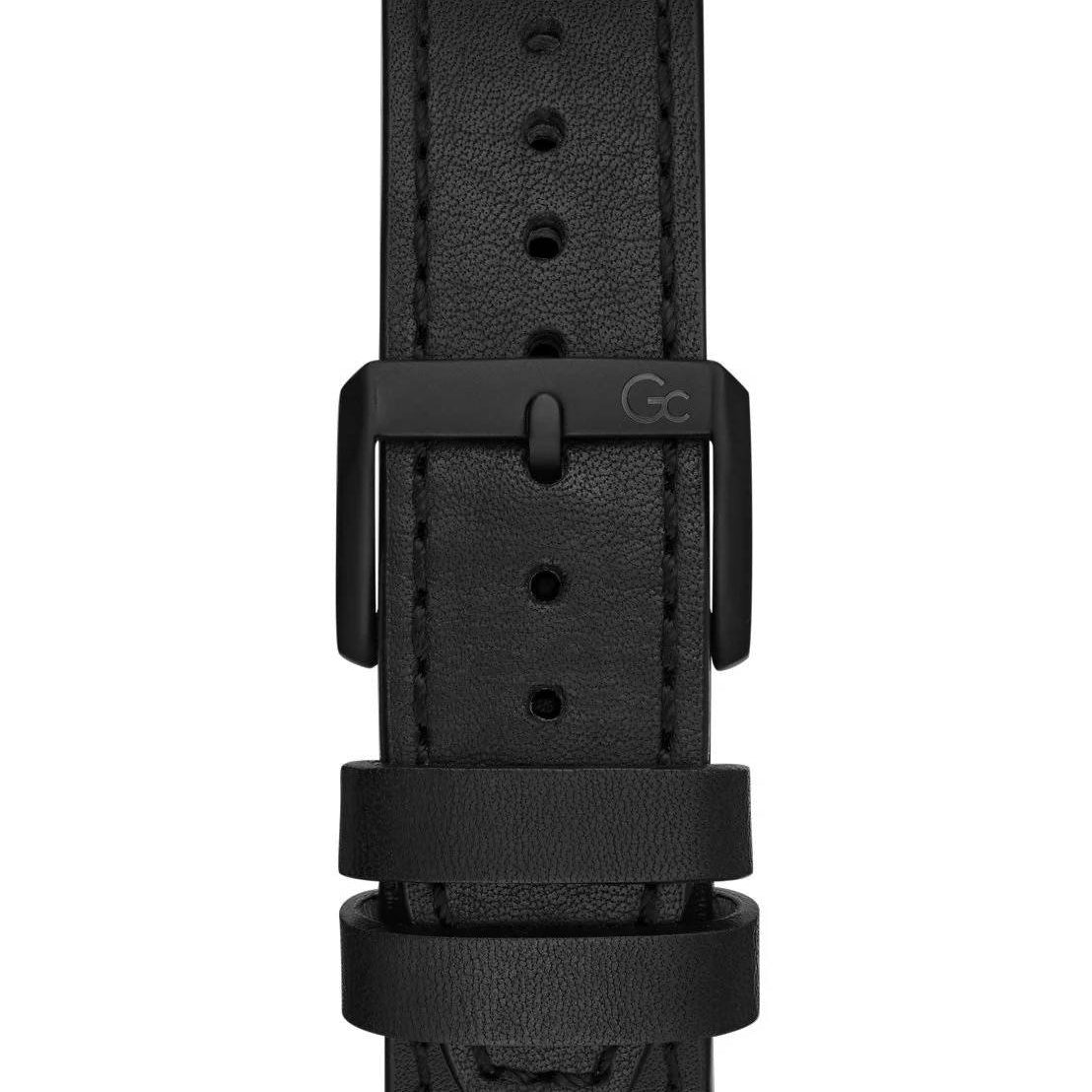 Guess Collection Herren Chronograph GC Spirit Tonneau Schwarz Y83003G2MF