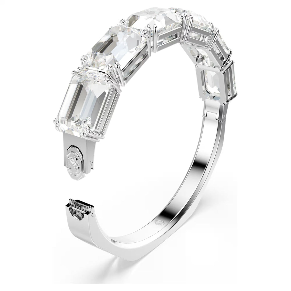 Swarovski Armband Unisex Millenia Bangle Octagon Cut weiß rhodiniert 5696321